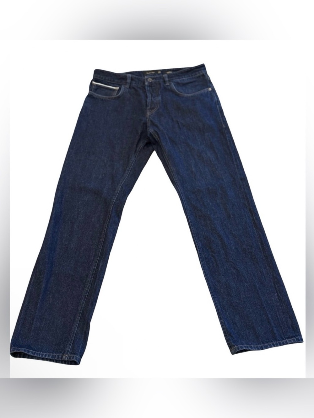 Massimo Dutti Selvedge Denim Jeans Men’s 30x30 Straight leg Dark Wash